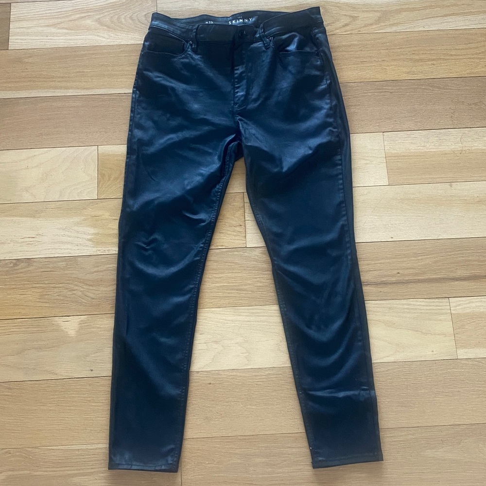 White House Black Market High Rise Black Jeans
